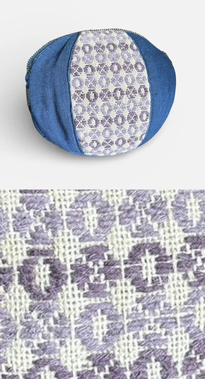 こぎん刺しポーチ